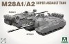 Takom 2209W T28 BOX MODELING GUIDE +  T28 SUPER HEAVY TANK + M28A1/A2 SUPER ASSAULT TANK 1/35